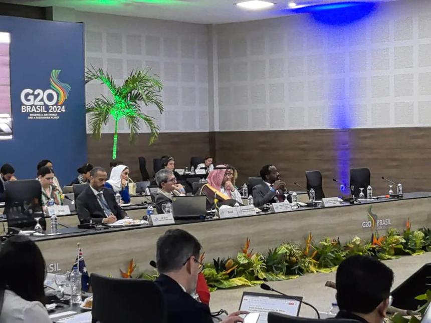  القطاع الصحي يستعرض إرثه خلال رئاسة المملكة لمجموعة العشرين ضمن جلسة خاصة بالبرازيل